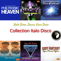 Collection Italo Disco